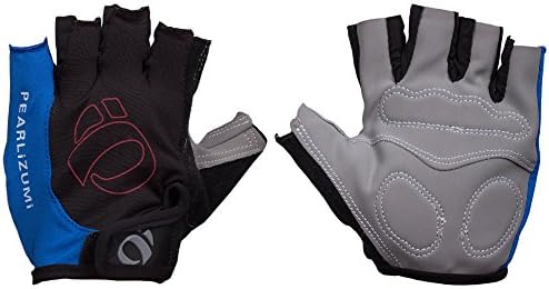 EMStore Cycling Gloves Mountain Bike for Men &amp; Women - Protective Riding with Shock-absorbing Anti-slip Gel Pad Breathable Half Finger Biking – L 4,7” 2.63”