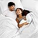 Bare Home Bedding Duvet Cover Extra Long - Premium 1800 Super Soft Collection - Lightweight, Cooling Duvet Cover - Soft Breathable Bedding (Twin/Twin XL, White)