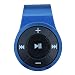 Bluetooth Receiver, Bluebyte Clip Bluetooth 5.0 Audio Receiver for Headphones with MIC for Hands-Free Calling and Music,Bluetooth Wireless Audio Adapter for Music Streaming Sound System.(Blue)