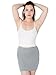 American Apparel Women Cotton Spandex Elastic Crop Tank