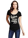 G by GUESS Women's Cicely Graphic City Tee