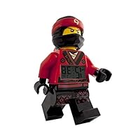 ClicTime Ninjago Movie Kai Minifigure Alarm Clock