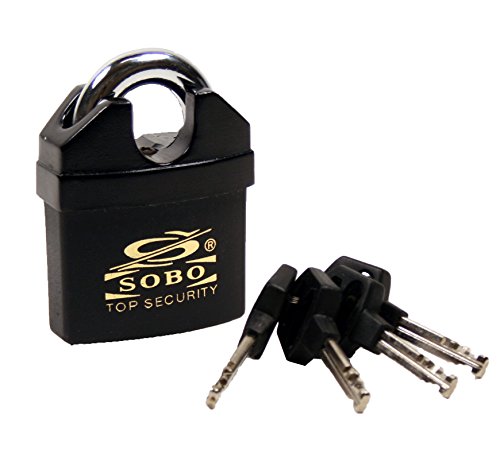 Photo 1 of SOBO SPPO60-KA Full Shrouded High Security Heavy Duty Padlock 