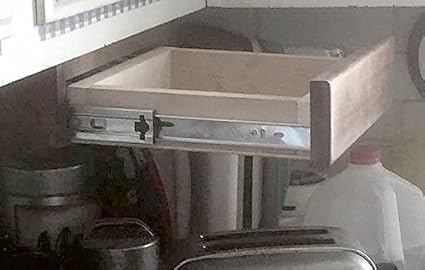 Amazon Com Kitchen Under Wall Cabinet Storage Drawer Arts