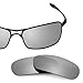 Revant Replacement Lenses Compatible With Oakley Crosshair 2.0, Polarized, Titanium MirrorShield