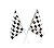 Popcandy 24 Race Flags Checkered Flags Nascar Race Car Decorations Party Favors New