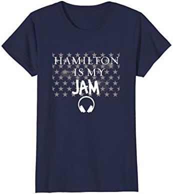 Womens Hamilton is my Jam Shirt 2018 Exclusive T-Shirt Small Navy