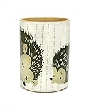 Hedgehog Coffee Mug White Striped