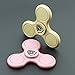 Nicpay EDC Fidget Hand Spinner Toy Stress Reducer - Ultra Fast Bearings Fidget Toys for Adults and Kids (Rose)
