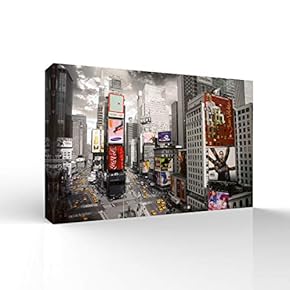Impressionist City Painting for Bedroom Living Room