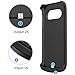 Galaxy S7 Edge Charger Case, SAVFY 5200 mAh Portable External Backup Battery Charger Cover Case Pack for Samsung Galaxy S7 Edge Rechargeable Power Bank Case (Black)