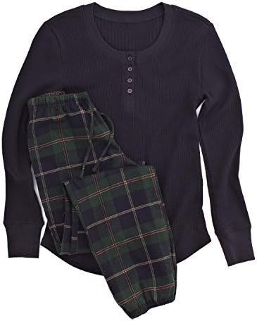 The Company Store Family Matching Ski House Plaid Pajamas