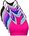 Barbra Lingerie Wireless Racerback Yoga Sports Bra Seamless Bralette Medium - Plus Size