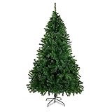 CHEERSON 7.5 ft Premium Christmas Tree, Easy-Assembly Artificial Evergreen Christmas Tree with Solid Metal Legs