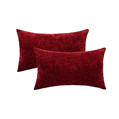 Best red decorative pillows cases sets for living room