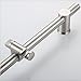 Neady Shower Slider Bar 26 Inch Stainless Steel Brushed Nickel Lead-Free Handheld Shower Heads' Assister Adjustable Shower Arms & Slide Bars Wall Mounting Hardware Showerhead Holder
