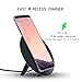 iphone wireless charger,Itian 2-coil Wireless Charging Pad K11 for iPhone 8/8 Plus/X at Standard Wireless Charging,Fast wireless Charging for Samsung Note8 S8,S8+,S7,S7 Edge(NO Adapter)