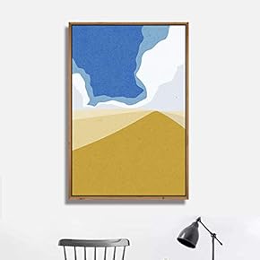 Framed Canvas Wall Art for Living Room, Bedroom Silent World Theme Canvas Prints for Home Decoration Ready to Hang - 16x24 inches