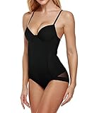 Ekouaer Waist Cincher Bodysuit Shapewear Underbust Bustier Shaper
