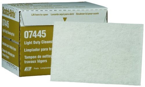 Scotch-Brite Light Cleansing Hand Pad, 07445, 6 in x 9 in