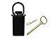 Buyers Products B38SP Stake Pocket D-Ring with Hitch , Black