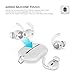 AhaStyle AirPods Ear Hooks Silicone Earbuds Covers [Sound Quality Enhancement] Compatible with Apple AirPods 2 and 1 or EarPods[2 Pairs- Large & Small](Clear)thumb 3