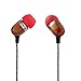 House of Marley Smile Jamaica Wired Noise Isolating Headphones with Microphone (Fire)