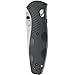 Benchmade - Barrage 583 Knife, Tanto Blade, Serrated Edge, Satin Finish, Black Handle