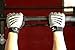 Bionic Gloves Men's Premium Full Finger Fitness Gloves w/Natural Fit Technology, Gray/Orange (Pair)!