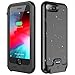 iPhone 7 Plus / 8 Plus Battery Case, ATOP 4800mAh Full-Body Rugged Charger Case with Built-in Screen Protector Compatible QI Wireless Charging IPX5 Waterproof Heavy Duty Shockproof Charging Case