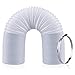C-leo Portable Air Conditioner Exhaust Hose | 5.9 inch Diameter | 59 inch Length | Extra Long Flexible AC Connector Extension