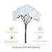 Febou Artificial Flowers, 50pcs Real Touch Artificial Foam Roses Decoration DIY for Wedding Bridesmaid Bridal Bouquets Centerpieces, Party Decoration, Home Display, Office Decor (White)