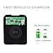 KMASHI Wireless Charger QC 3.0 Fast Charge Qi Pad for Galaxy S7 Edge/S7/S6/Note 5 and other Qi Enabled Devices