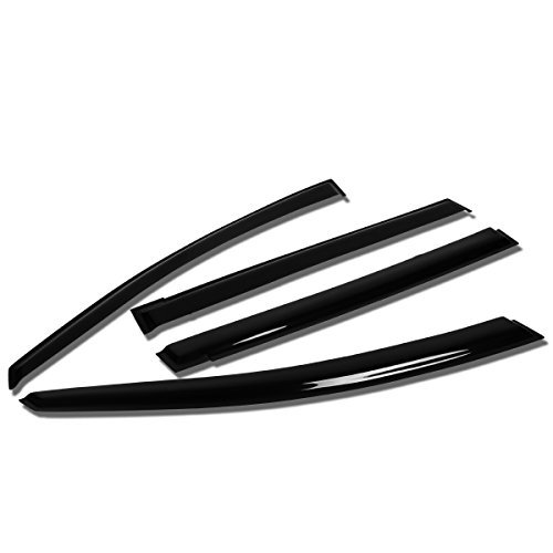 Mazda 5 4pcs Tape-On Window Visor Deflector Rain Guard