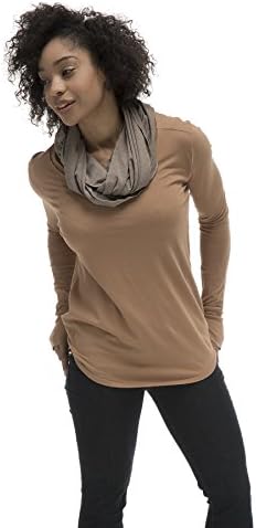 IFS900 Latte Melange BambooDreams Infinity Scarf 20x 60 inches