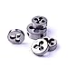 ATOPLEE 5pcs Alloy Steel Metric Die Wrench Set Right Hand Thread Die Hand Machine M3 M4 M5 M6 M8
