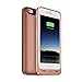 mophie juice pack - Protective Battery Case for iPhone 6 Plus /6S Plus (2,600mAh) - Rose Gold (Certified Refurbished)