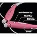 ShowTopHV-800 Universal Wireless Bluetooth Music Headset A2DP Stereo Vibration Neckband Style Earphone Headphone For cellphones such as iPhone, Nokia, HTC, Samsung, LG, Moto, PC, iPad, PSP and so on & enabled Bluetooth Devices (Pink)