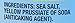 Morton All Purpose Sea Salt, Fine, 17.6 Ounce (Pack of 6)