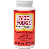 Mod Podge CS11202 Waterbase Sealer, Glue & Decoupage Finish, 16 oz, Gloss