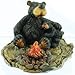 WD Willie Black Bear with Cub Sitting By Campfire Collectable Figure 4