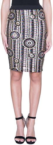 Endless Rose, Kaniska Sequin Skirt, Black Multi (Small)