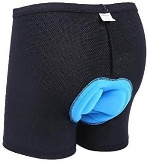 Amagg Men&amp;Women Bicycle Cycling Underwear Gel 3D Padded Bike Shorts,Blue,X-Large