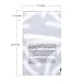 Poly Bags with Suffocation Warning - 14x20 Resealable - 200 Pack - Clear Poly Bags 14x20