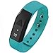 EFOSHM Fitness Tracker Wristband Watch Bracelet Upgrade K5 Plus Wireless Activity and Sleep Monitor Pedometer for Men Women Boys Girls Ladies Man Iphone Sumsung HTC (BLUE)