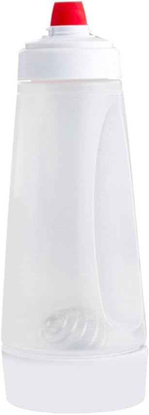 Pancake Cupcake Batter Dispenser Mixer Squeeze Bottle with Stainless Steel Mixing Blender Ball