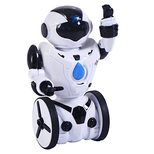 Costzon Remote Control Robot Smart Self Balancing 2.4G RC Toy Robot