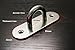 4 Inches length Stainless Yoga Swing Hooks Hammock Chair Hanging Kit Suspension Ceiling Hooks Yoga Sling Inversion Hanger Hammock Swing Hooks Yoga Trapeze Hooks Concrete Ceiling and Wooden Beam Hook