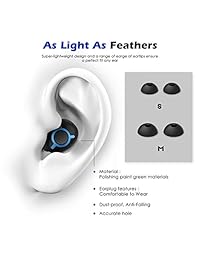 Auriculares inalámbricos para hombres y niñas deportivos.