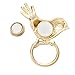 NOUMANDA Cute Bird Magnetic Eyeglass Holder,Magnetic Brooch Pin Holder,Glasses Holder